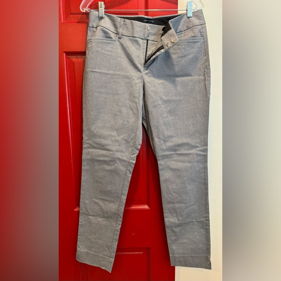 Banana Republic Gray Jackson Fit Dress Pants Mid Rise (Women's 6) - Picture 5 of 8